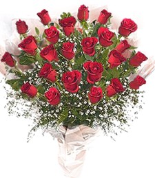 2 Dozen Red Roses Bouquet