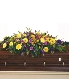 final farewell casket cover