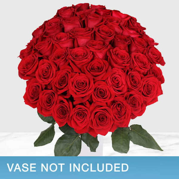 50-stem Red Roses