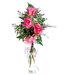 Pink Roses Charming Bouquet