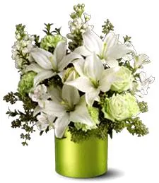 Shimmering White Lovely Bouquet