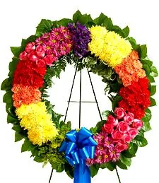 Sunburst of Love Sympathy Wreath