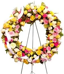 Thinking of You Roses Wreath