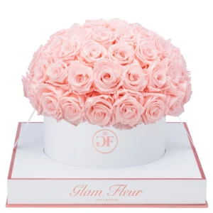 Baby Pink Rose Arrangement That Lasts 1 Year