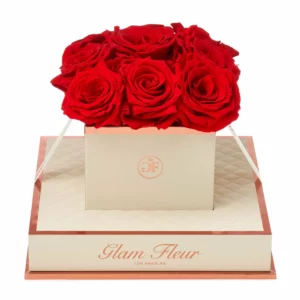 Light Red Luxury Rose Bouquet