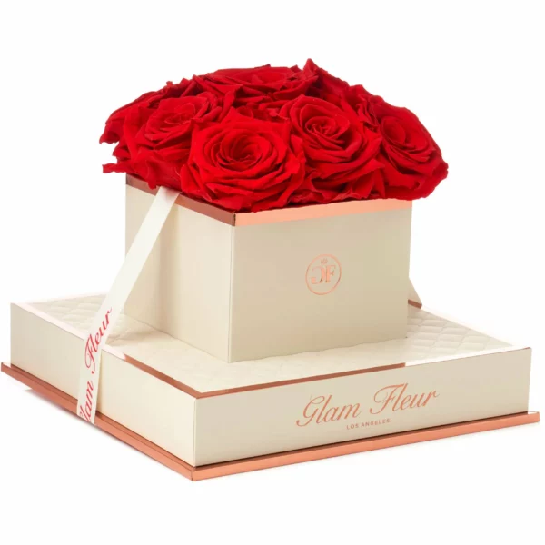 Light Red Luxury Rose Bouquet